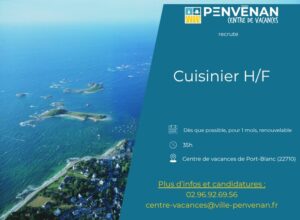 Offre d’emploi : cuisinier