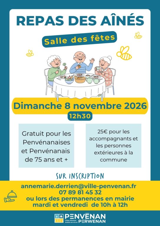 Inscription au repas des aînés