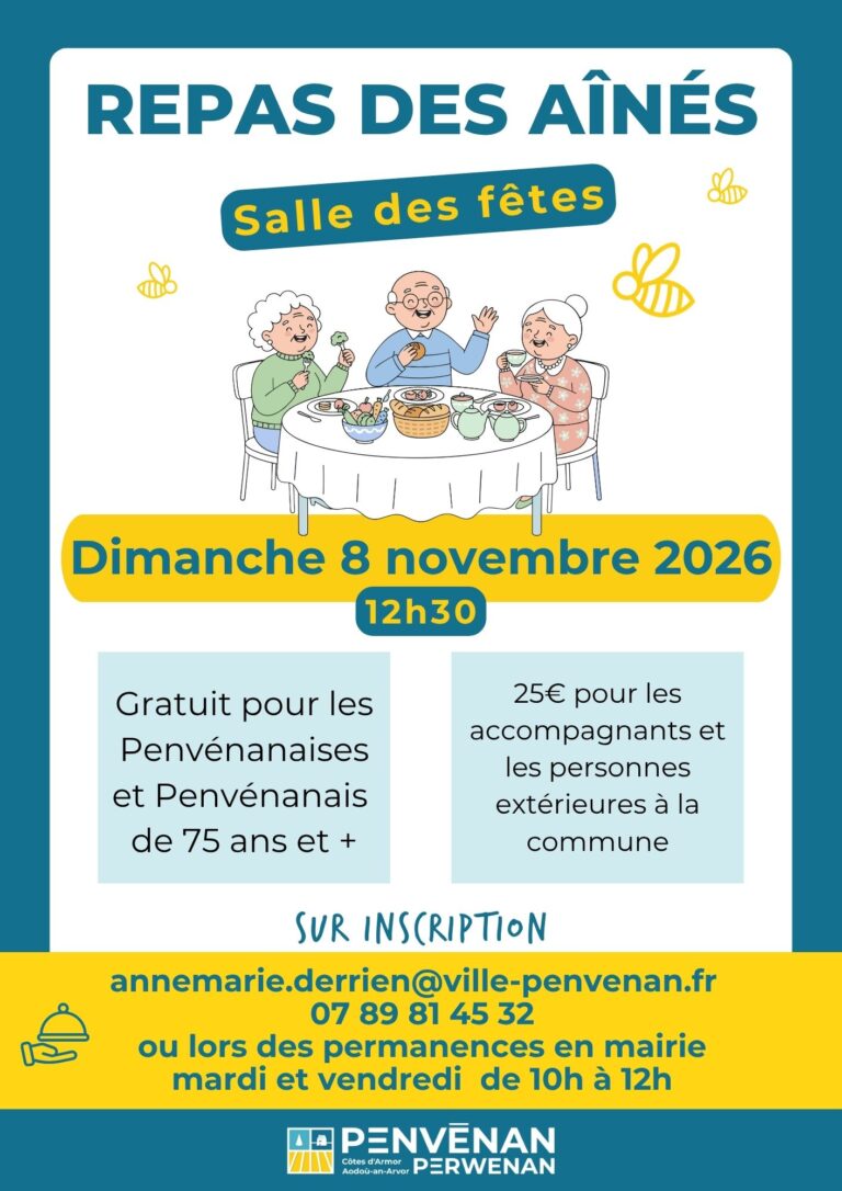 Inscription au repas des aînés